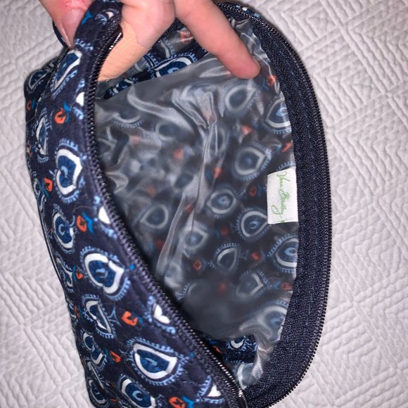 Vera Bradley Retired MARRAKESH MOTIFS Fabric Small Cosmetic Makeup Bag Pouch - Picture 2 of 3